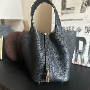 Black Picotin 18 style bag